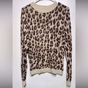 medium Cheetah print sweater